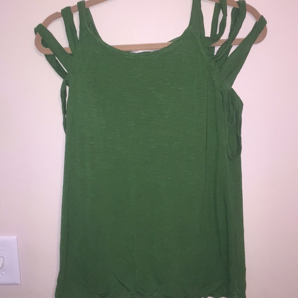 Chelsea and Violet Cold Strappy Shoulder Top